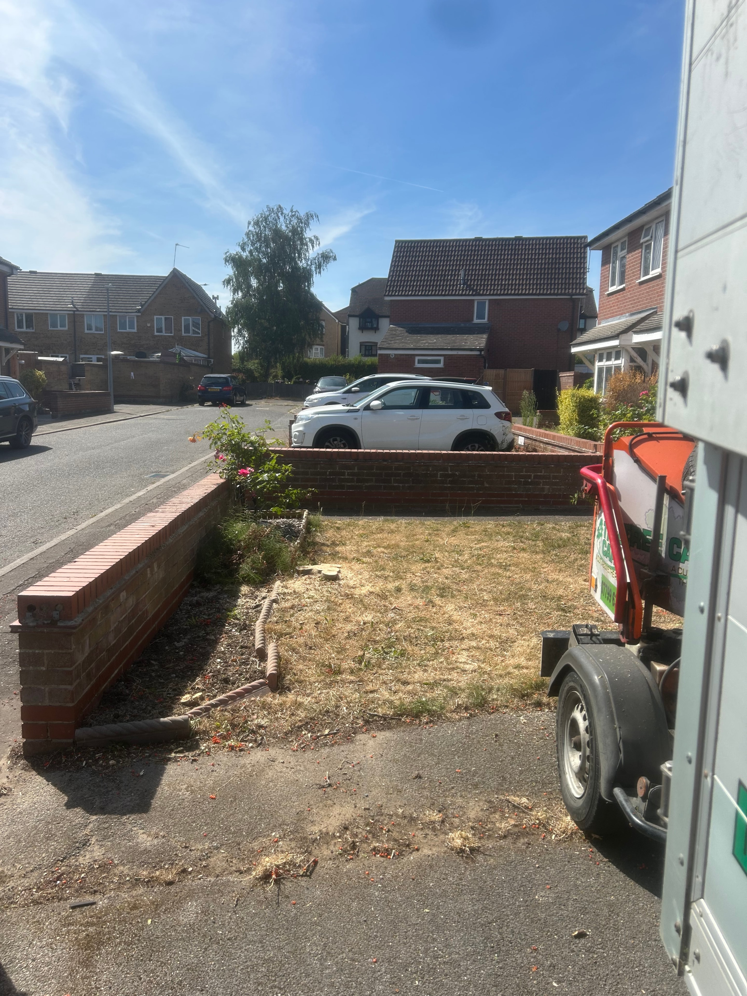 Street cleared after full tree removal by S&S Tree Services